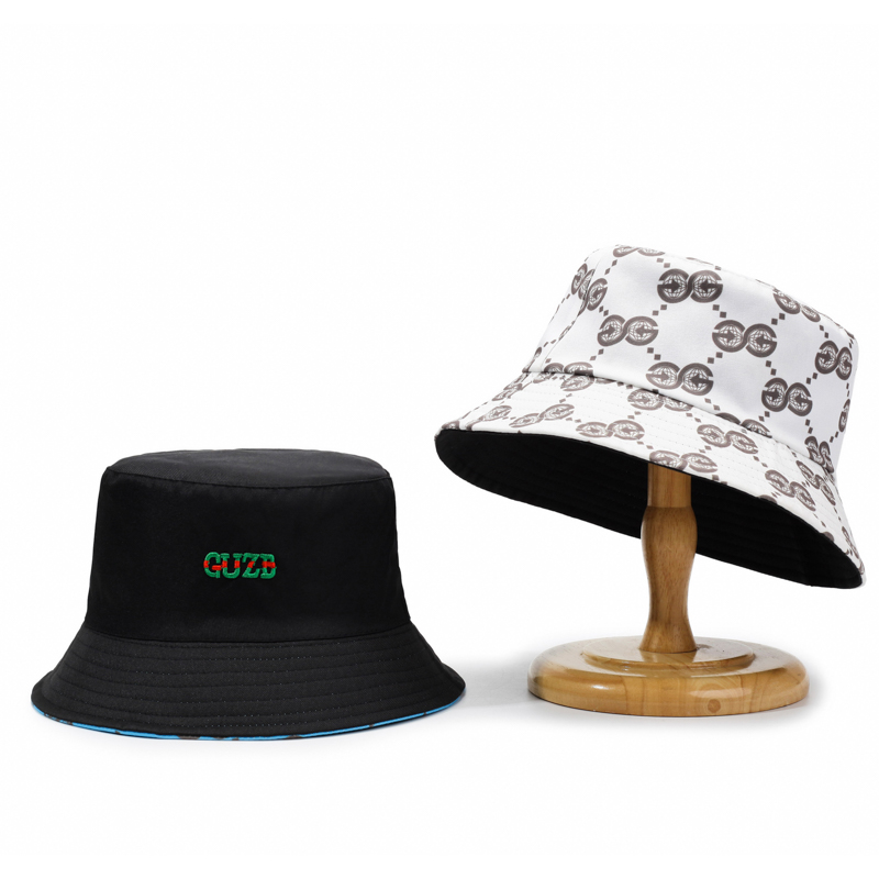 GUZB墨点盆帽